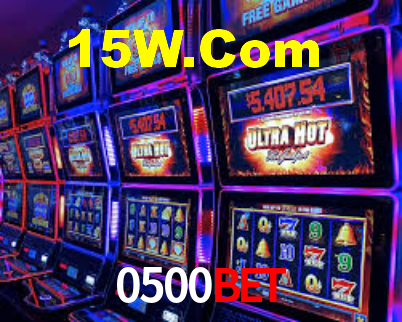 Interface do App 0500Bet